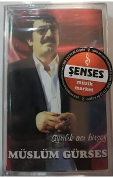 Müslüm Gürses - Ayrılık Acı Birşey (Kaset) Müslüm Gürses - Ayrılık Acı Birşey (Kaset)