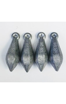 Olta Kurşunu 125 Gram Piramit 4 Adet