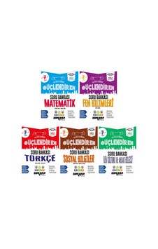 Ankara 2027 7. Sınıf Matematik + Fen Bilgisi + Türkçe + Sosyal Bilgiler + Din Kültürü Güçlendiren Soru Seti 5 Kitap Maarif Model Ankara 2027 7. Sınıf Matematik + Fen Bilgisi + Türkçe + Sosyal Bilgiler + Din Kültürü Güçlendiren Soru Seti 5 Kitap Maarif Model