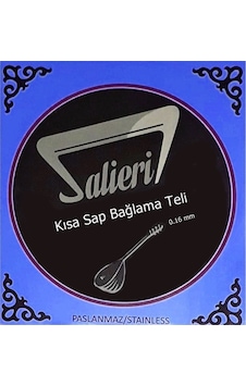 Salieri 0.16 Mm Paslanmaz Takım Tel - Kısa Sap Bağlama Teli 016 Salieri 0.16 Mm Paslanmaz Takım Tel - Kısa Sap Bağlama Teli 016