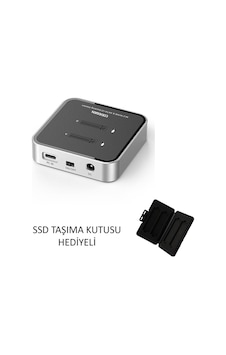 Codegen Çift M.2 Nvme Ssd Disk Yuvalı Usb 3.1 Type-c Dock İstasyonu Cdg-doc-212
