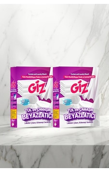 Giz Tül Ve Çamaşır Beyazlatıcı 750 G X 2 Adet 1500 G