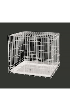 Semeglbl Dayang Köpek Kafesi Beyaz 61x44x50 Semeglbl Dayang Köpek Kafesi Beyaz 61x44x50