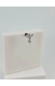 Rodyum Zirkon Taşlı Uç Kısmı : Pirinç Kıkırdak Bar Uzunluğu : 6 Mm / Bar Kalınlığı 0.8 Mm / Top Boyu 3 Mm - Pt0044 Rodyum Zirkon Taşlı Uç Kısmı : Pirinç Kıkırdak Bar Uzunluğu : 6 Mm / Bar Kalınlığı 0.8 Mm / Top Boyu 3 Mm - Pt0044