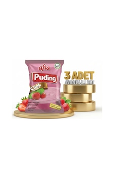 Afia Çilekli Puding 3x125 Gr