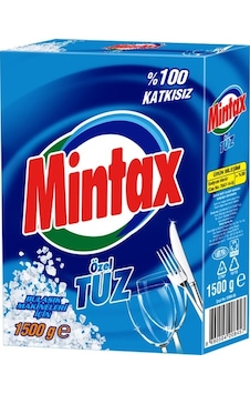 Mintax Bulaşık Makinesi İçin Özel Tuz 1500 G Mintax Bulaşık Makinesi İçin Özel Tuz 1500 G