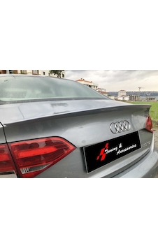 Audi A4 B8 2008.2015 - Bagaj Üzeri Anatomik Spoiler - Plastik