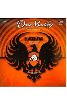Dean Markley Blackhawk 8011 Kaplamalı 11-52 Medium Light Akustik Dean Markley Blackhawk 8011 Kaplamalı 11-52 Medium Light Akustik