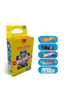 Hotwheels Yara Bandı Çocuk 10 Lu