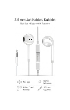 Ps03 3.5 Mm Jack Girişli Kablolu Kulak İçi Kulaklık Mikrofonlu Ses Kontrollü İos Android Uyumlu Ps03 3.5 Mm Jack Girişli Kablolu Kulak İçi Kulaklık Mikrofonlu Ses Kontrollü İos Android Uyumlu