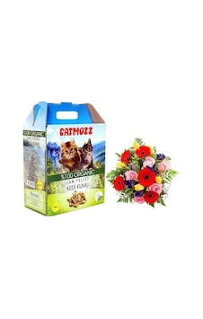 CatMozz Spring Doğal Çam Peleti Kedi Kumu Bahar Kokulu 10 Lt CatMozz Spring Doğal Çam Peleti Kedi Kumu Bahar Kokulu 10 Lt