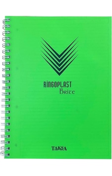 Özgün 220x297 Mm Neon Ringo Brite Plastik Kapak Defter 160 Yaprak Çizgili Krt-103653-103424 Sarı - Beyaz Özgün 220x297 Mm Neon Ringo Brite Plastik Kapak Defter 160 Yaprak Çizgili Krt-103653-103424 Sarı - Beyaz