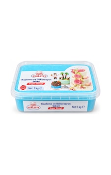 Ovalette Şeker Hamuru Açık Mavi 1 Kg Ovalette Şeker Hamuru Açık Mavi 1 Kg