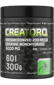Torq Nutrition Creatorq %100 Micronized Creatine Monohydrate 300 Torq Nutrition Creatorq %100 Micronized Creatine Monohydrate 300