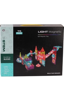 Ch1172 Magnetic Tiles Light Version 75 Parça Ch1172 Magnetic Tiles Light Version 75 Parça