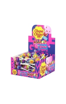 Chupa Chups Vişne, Kola, Çilek, Elma, Karpuz Aromalı Sakızlı Lolipop Şekerleme 12 Gr X 50 Adet-362 Chupa Chups Vişne, Kola, Çilek, Elma, Karpuz Aromalı Sakızlı Lolipop Şekerleme 12 Gr X 50 Adet-362