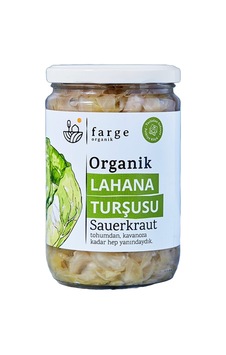 3 Adet Farge Organik Sauerkraut Lahana Turşusu 600 G 3 Adet Farge Organik Sauerkraut Lahana Turşusu 600 G