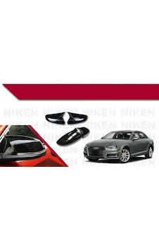 Audi A4 2007-2015 Batman Parlak Siyah Ayna Kapağı Audi A4 2007-2015 Batman Parlak Siyah Ayna Kapağı