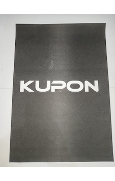 Siyah Kupon Oto Yıkanabilir Kağıt Paspas 10'lu Paket