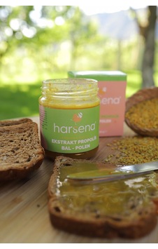 Harşena Doğal Propolis Polen Bal Karışımı 250 G Harşena Doğal Propolis Polen Bal Karışımı 250 G