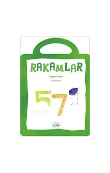 Rakamlar-Boyama Kitabı - Ahmet Demir - Akide Şekeri Yayınları
