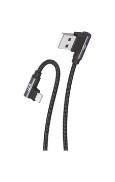 Linktech K593 Safe iPh Lightning Data Şarj Kablosu Gri Linktech K593 Safe iPh Lightning Data Şarj Kablosu Gri