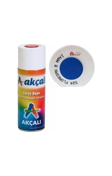 Akçalı Sprey Boya 400 Ml 524 Florasan Boncuk Mavi Çok Renkli Akçalı Sprey Boya 400 Ml 524 Florasan Boncuk Mavi Çok Renkli