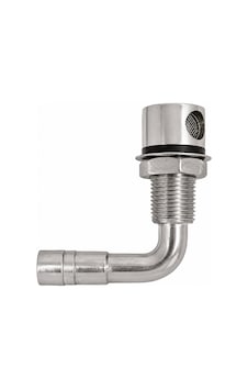 Erol Krom Hava Firarı Dirsekli 1/2" Erol Krom Hava Firarı Dirsekli 1/2"
