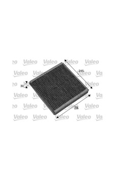 Valeo  698862 Polen Filtresi Bmw E85 E86 E89 Karbonlu 64319195194