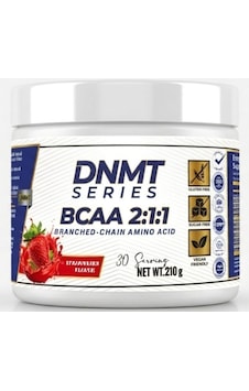 Dnmt Series Bcaa 2:1:1 Strawberry Flavor 210 G 30 Servis Amino Asit Takviyesi Çilek