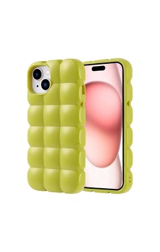 Apple Uyumlu iPhone 15 Kılıf Parlak Esnek Silikon Redclick Dom Dom Kapak - Yeşil Apple Uyumlu iPhone 15 Kılıf Parlak Esnek Silikon Redclick Dom Dom Kapak - Yeşil