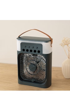 Usb Masaüstü Ultrasonik Hava Nemlendirici Fan 360 Gece Lambası - 3 Kademe Renkli Usb Masaüstü Ultrasonik Hava Nemlendirici Fan 360 Gece Lambası - 3 Kademe Renkli