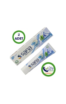 Diş Macunu 75 Gr Yeşilçay + Himalaya Tuzu Komple Helal Sertfka X 2 Paket Diş Macunu 75 Gr Yeşilçay + Himalaya Tuzu Komple Helal Sertfka X 2 Paket