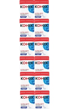 Kotex Ultra Hijyenik Ped Gece 16'Lı 12 Adet Kotex Ultra Hijyenik Ped Gece 16'Lı 12 Adet