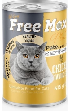 Free Max Tavuklu Kedi Konservesi Pate 415 Gr