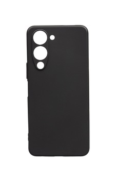 Zore Vivo Y19 Kılıf Zore Biye Silikon - Siyah Zore Vivo Y19 Kılıf Zore Biye Silikon - Siyah