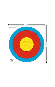 Monk Hedef Kağıdı 60 Cm 5 Halka 10'lu Paket Monk Hedef Kağıdı 60 Cm 5 Halka 10'lu Paket