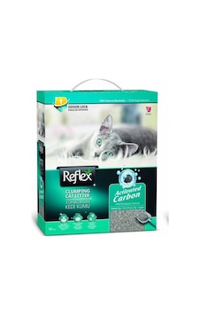 Reflex Aktif KarbonluTopaklaşan Bentonit Kedi Kumu 10 L Reflex Aktif KarbonluTopaklaşan Bentonit Kedi Kumu 10 L