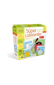 Süper Labirentler - Seviye 2 - 3-6 Yaş Süper Labirentler - Seviye 2 - 3-6 Yaş