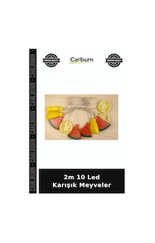 2m 10 Led Karışık Meyveler Modern Aydınlatma Yatak Odası Tasarım Lamba 2m 10 Led Karışık Meyveler Modern Aydınlatma Yatak Odası Tasarım Lamba