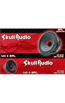 Skull Audio M3-6spl 16cm Red Bullet Midrange 300rms 600watt 2 Adet Skull Audio M3-6spl 16cm Red Bullet Midrange 300rms 600watt 2 Adet