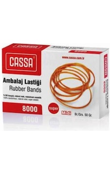 Cassa Ambalaj Lastiği Paket Lastiği 50gr Lastik - 3 Adet