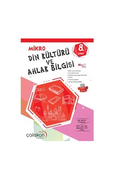 Çalışkan Yayınları 8. Sınıf Din Kültürü Ve Ahlak Bilgisi Mikro Defter