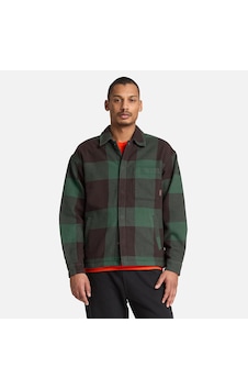 Timberland Fleece Lined Check Overshirt Erkek Gömlek-34629 Yeşil Timberland Fleece Lined Check Overshirt Erkek Gömlek-34629 Yeşil