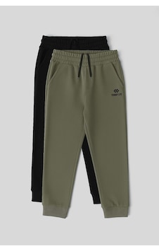 TOMMYLIFE Standart Fit 2li Paket Siyah-haki Erkek Çocuk Eşofman Alt - 11205 Siyah - Haki TOMMYLIFE Standart Fit 2li Paket Siyah-haki Erkek Çocuk Eşofman Alt - 11205 Siyah - Haki