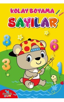 Kolay Boyama - Sayılar- Sancak Çocuk