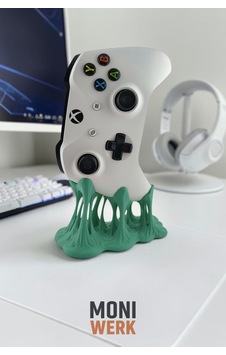Xbox Uyumlu Bubble Gum Tasarımlı Yeşil Oyun Kolu Standı Xbox Uyumlu Bubble Gum Tasarımlı Yeşil Oyun Kolu Standı