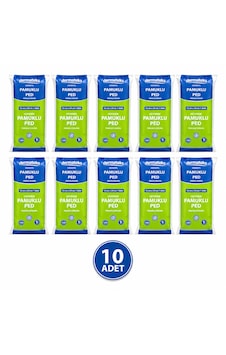 Dermateks Pamuklu Ped 12x 24 Cm - 10 Adet Dermateks Pamuklu Ped 12x 24 Cm - 10 Adet