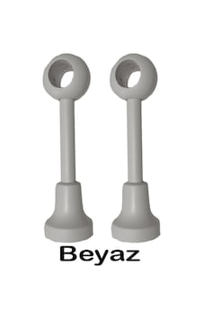 Perdemix Ahşap Rustik Taşıyıcı Ayak 2 Adet Beyaz Perdemix Ahşap Rustik Taşıyıcı Ayak 2 Adet Beyaz
