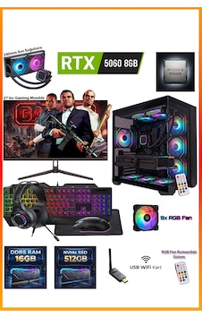 Comloji CMLJ64 R9-9900X 16 GB 512 GB SSD RTX5060 27" Free Dos Masaüstü Oyuncu Bilgisayarı Comloji CMLJ64 R9-9900X 16 GB 512 GB SSD RTX5060 27" Free Dos Masaüstü Oyuncu Bilgisayarı